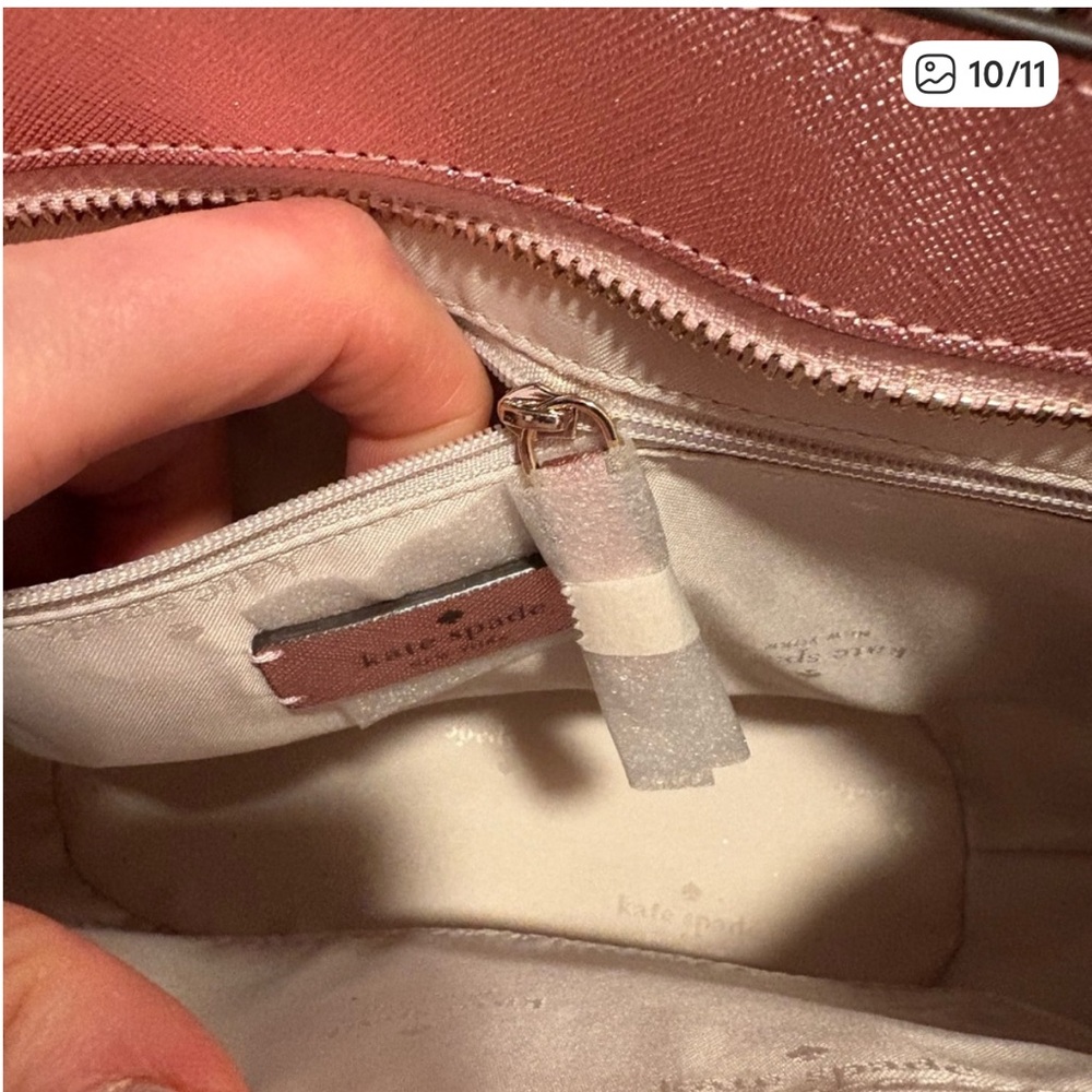 Kate Spade glimmer leather satchel - Picture 10 of 11
